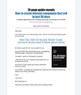 Sell on Socials